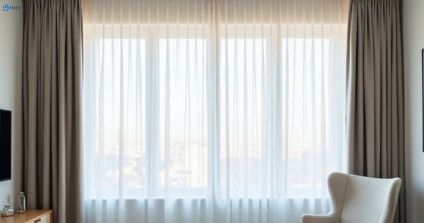 Restored vibrant drapes in coalfalls QLD after Matty Curtain Cleaning