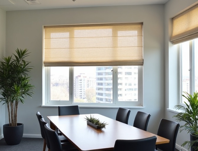 Coalfalls Roman Blinds Cleaning